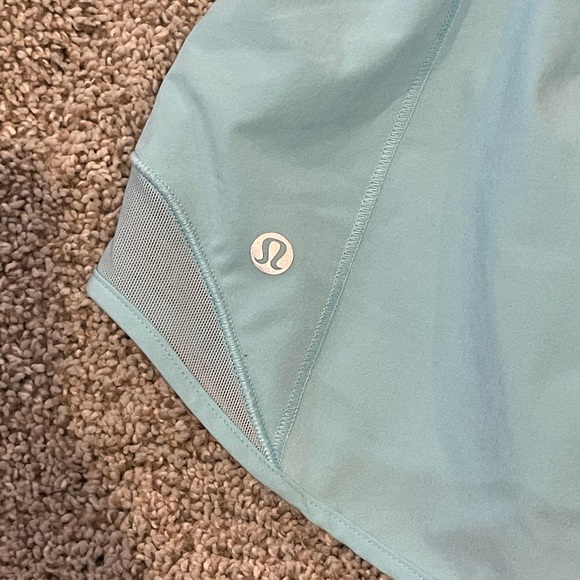 Lululemon Hotty Hot Short in Hydra Blue *Long 4" High Rise - Picture 5 of 6